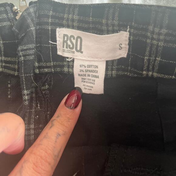 Plaid pencil mini skirt - Picture 2 of 3